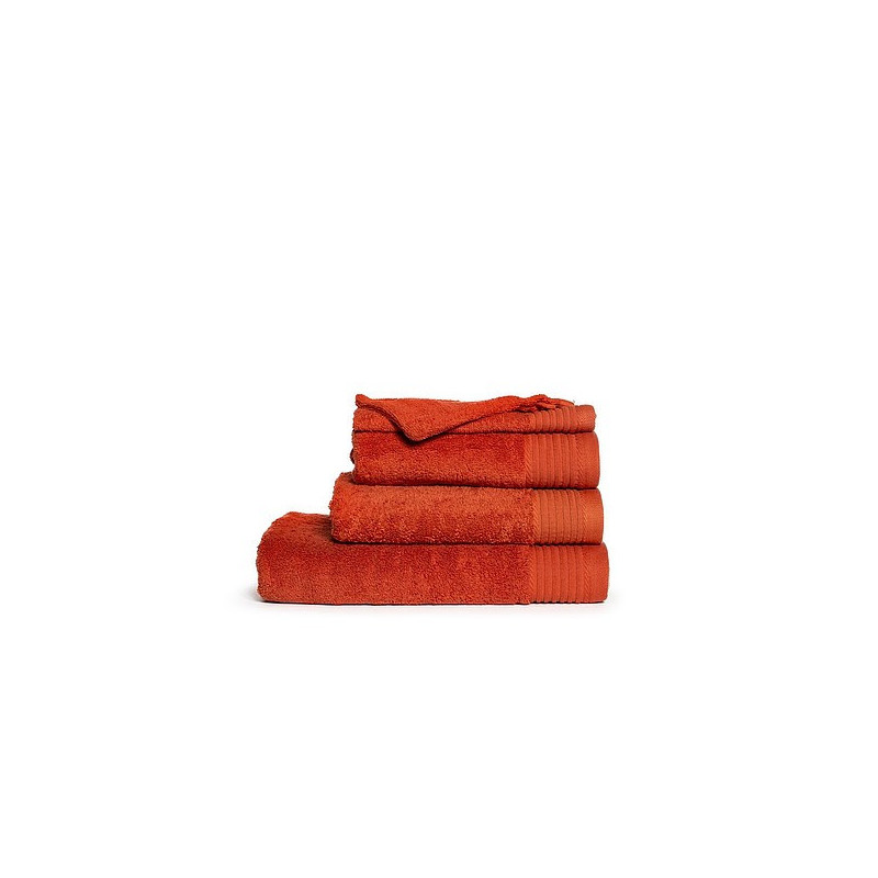 Ručník ONE DELUX 50x100 550 cm gr/m2, středně oranžová