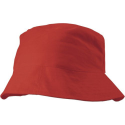 CAPRIO Plážový klobouček, červený