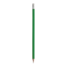 GORETA Dřevěná tužka s gumou, světle zelená