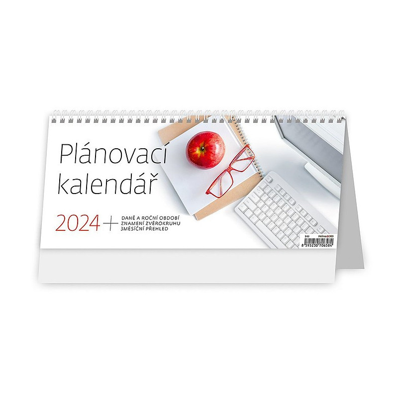 Plánovací kalendář 2025, stolní kalendář