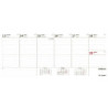 Plánovací kalendář 2025, stolní kalendář